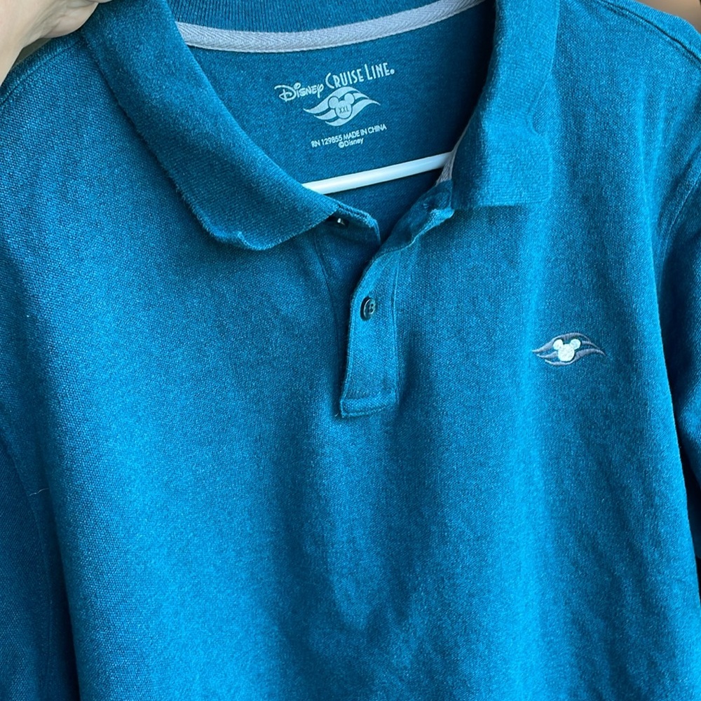 Disney Cruise Line Polo dark green - Picture 5 of 7